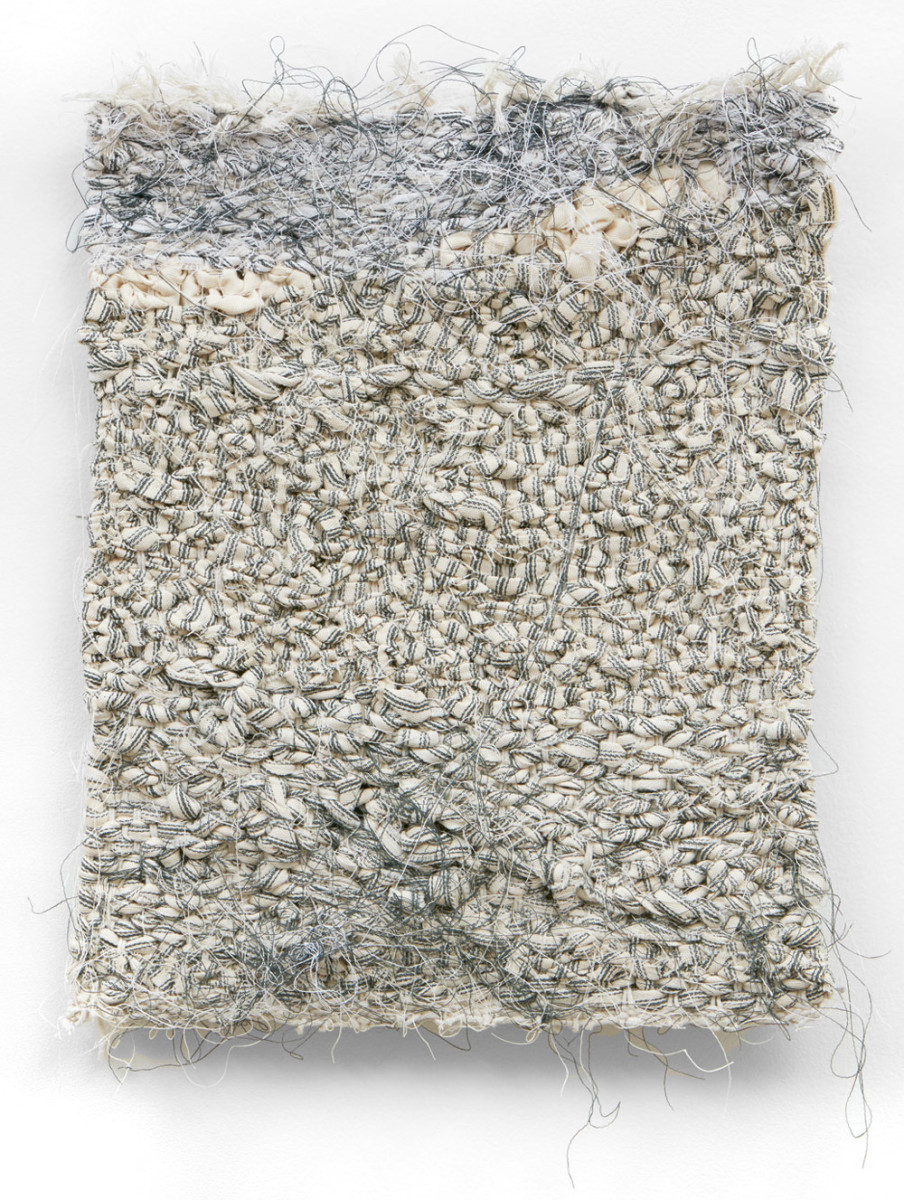 Coalescene | approx. 30 x 34cm | found woven fabrics  | 2015